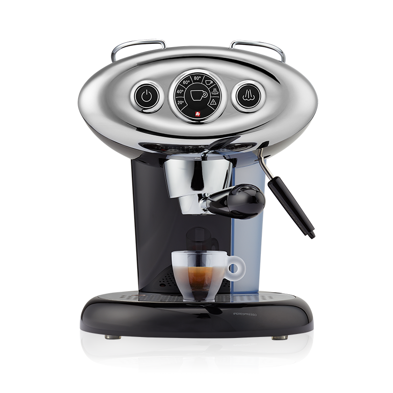 ILLY Espresso Aparat X7.1 Black - IPSO HOME 14 capsules 