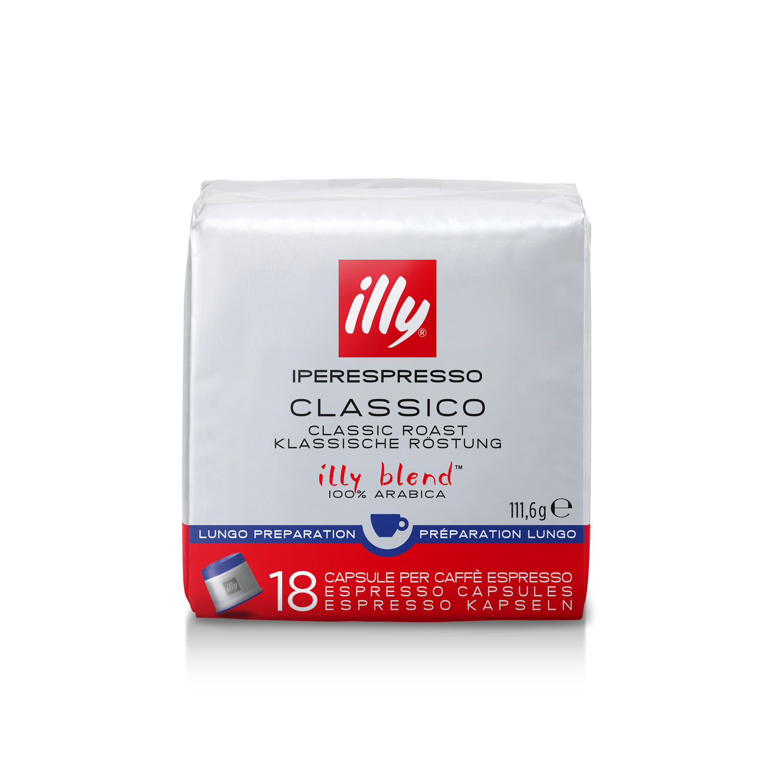 ILLY kapsule IPSO HOME LUNGO 18/1 