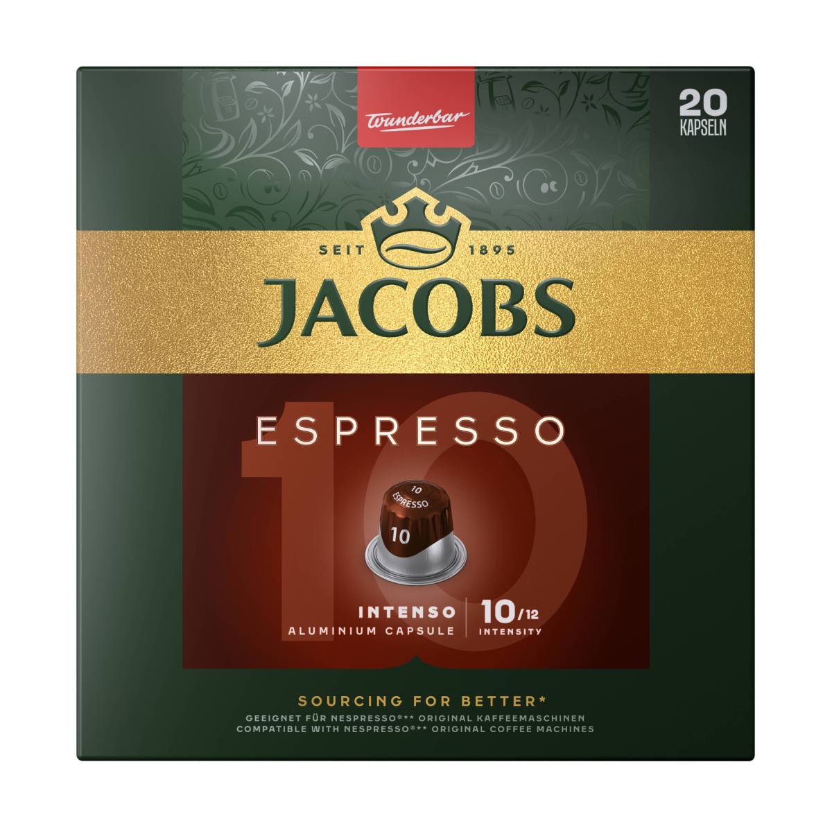 JACOBS NESPRESSO KAPSULE 10 1/20 