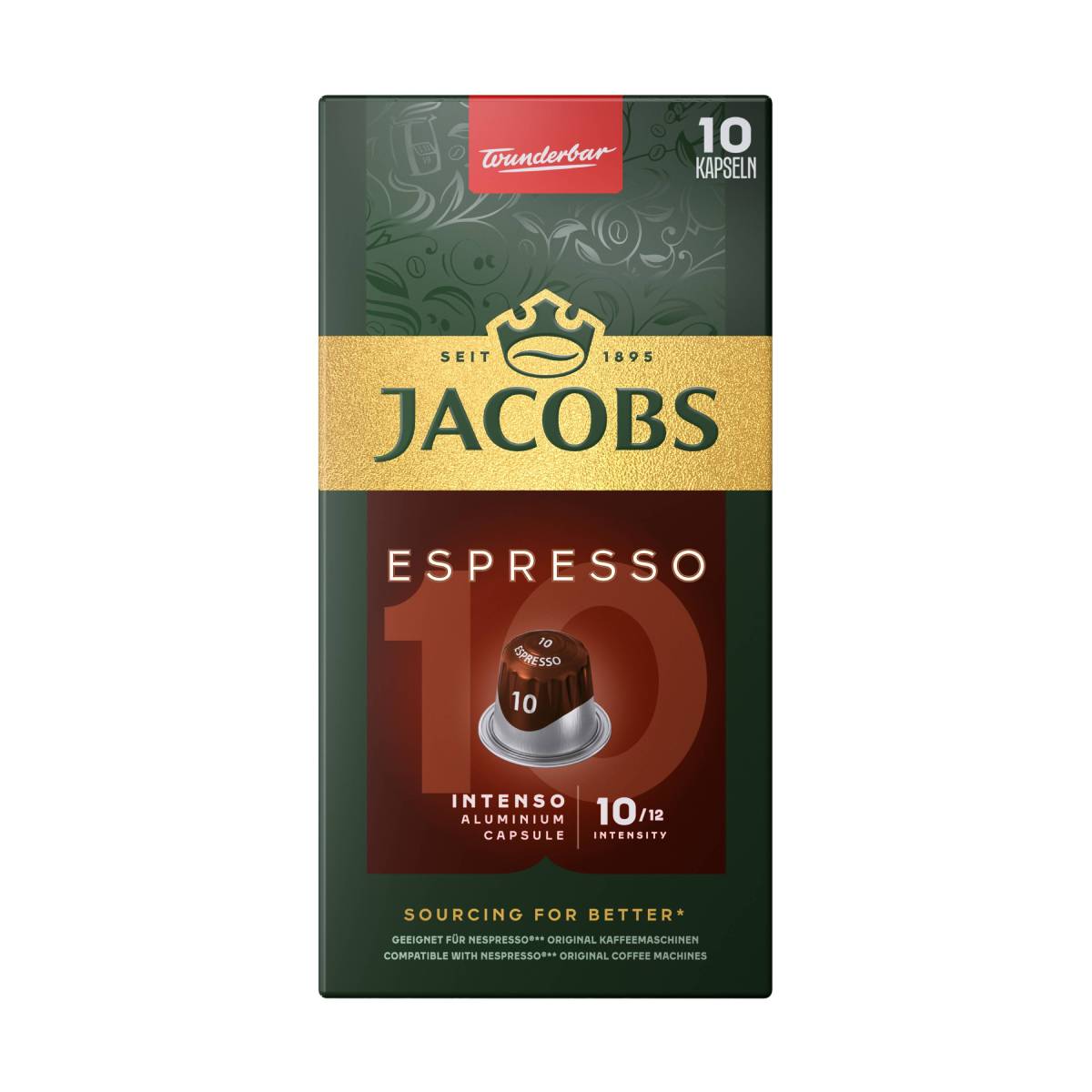JACOBS  NESPRESSO KAPSULE 10 1/10 