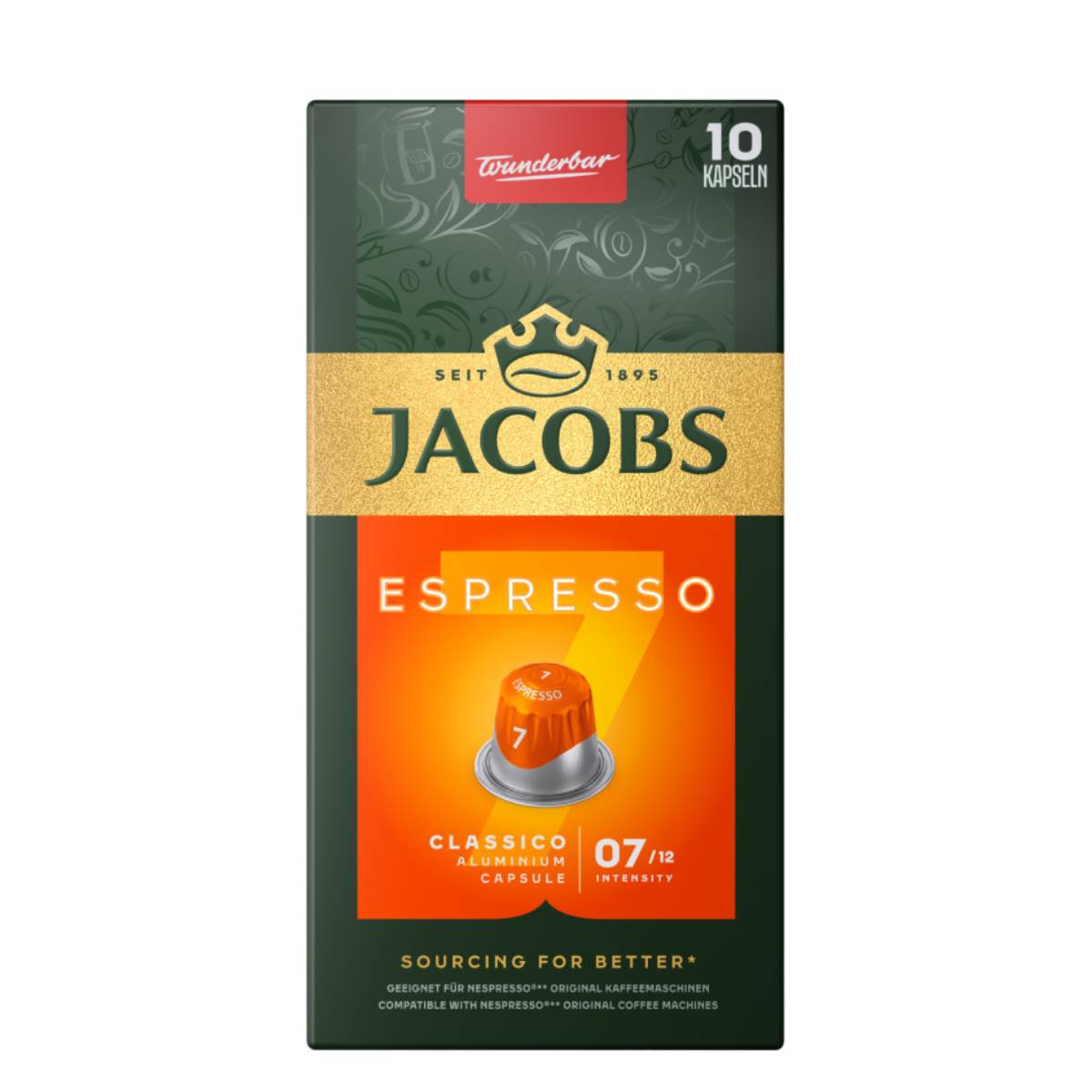 JACOBS CLASSIC NESPRESSO KAPSULE 7 1/10 