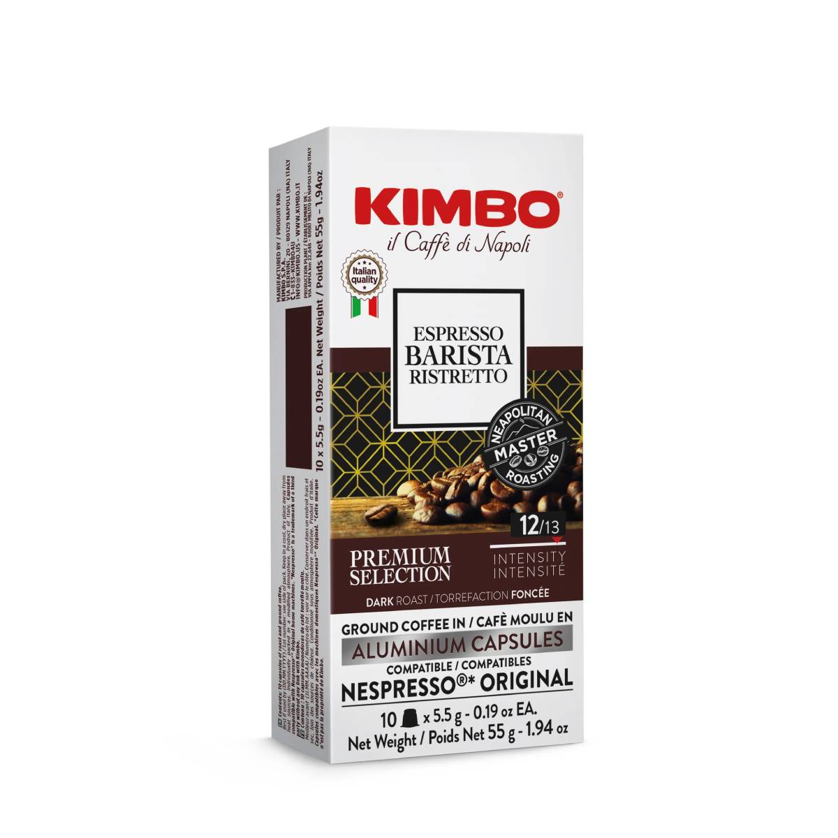 KIMBO BARISTA ALU NESPRESSO RISTRETTO 10/1 