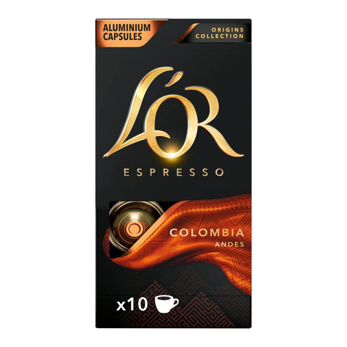 L'OR COLOMBIA NESPRESSO KAPSULE  1/10 