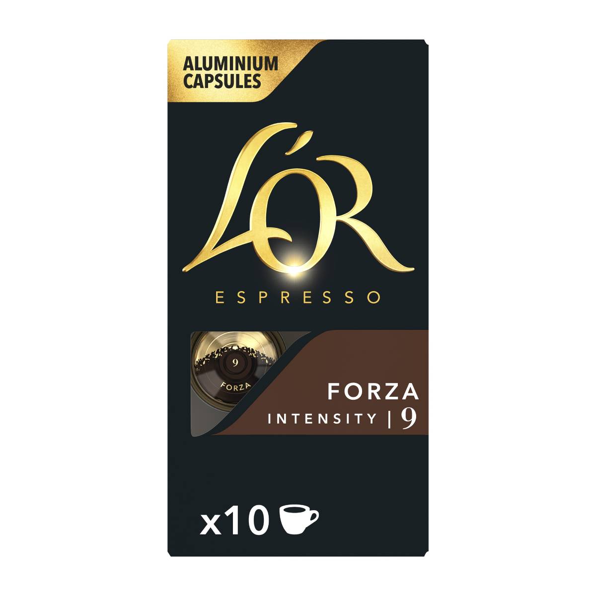 L'OR FORZA NESPRESSO KAPSULE 9 1/10 