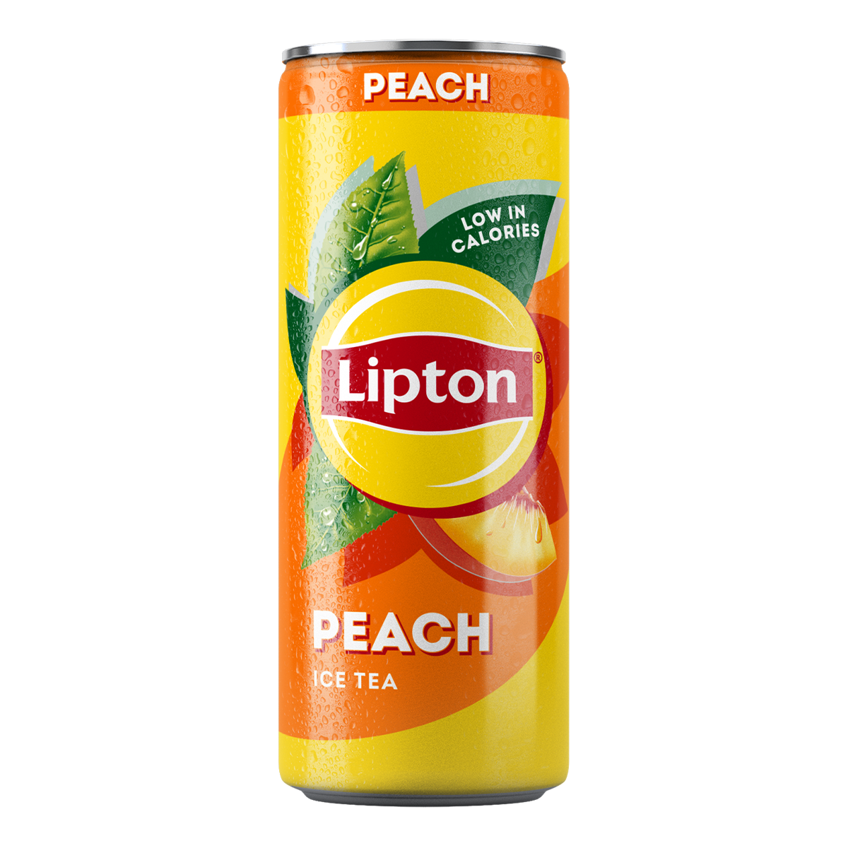 LIPTON BLACK PEACH 0.33L CAN 