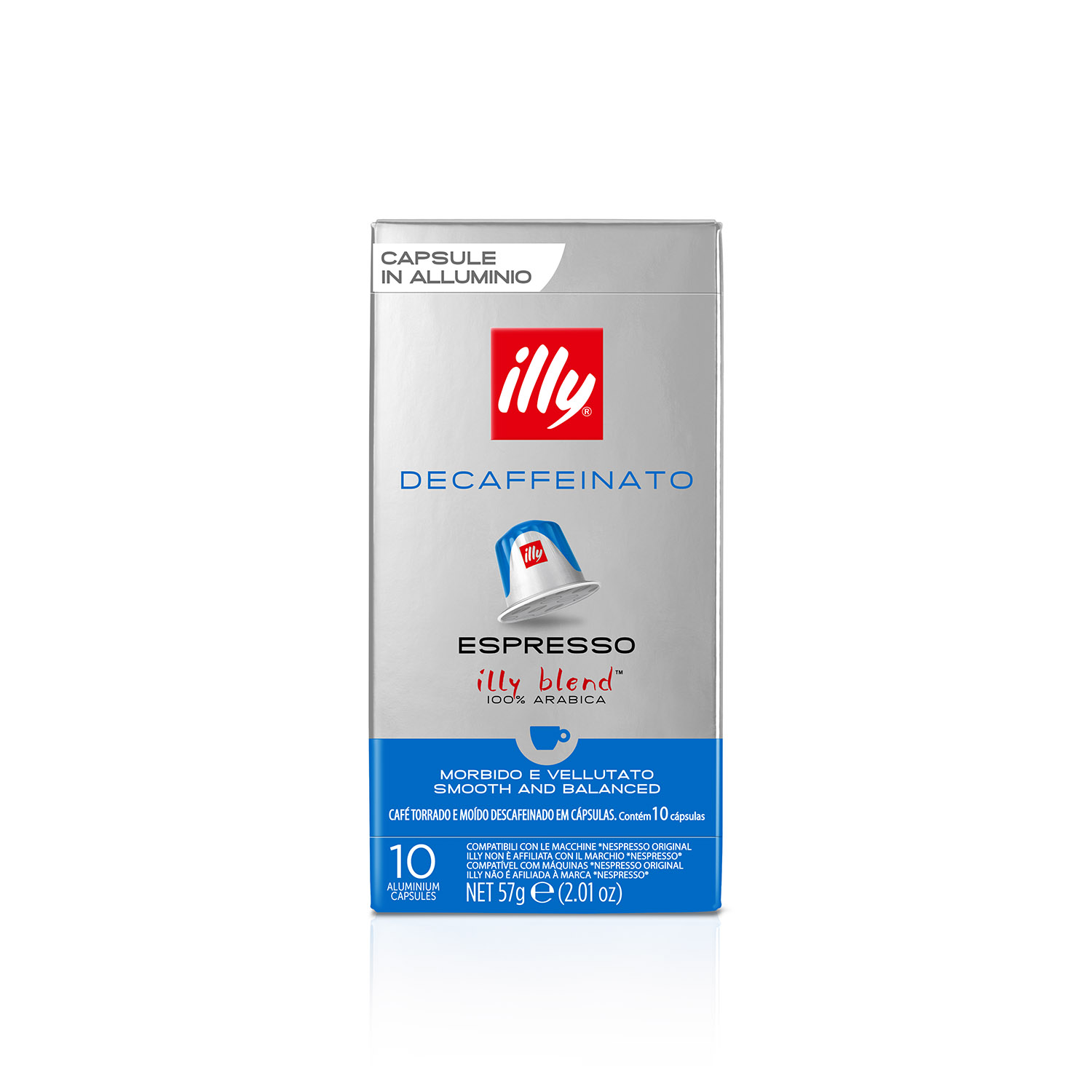 ILLY kapsule NCC DECAFFEINATO 10/1 