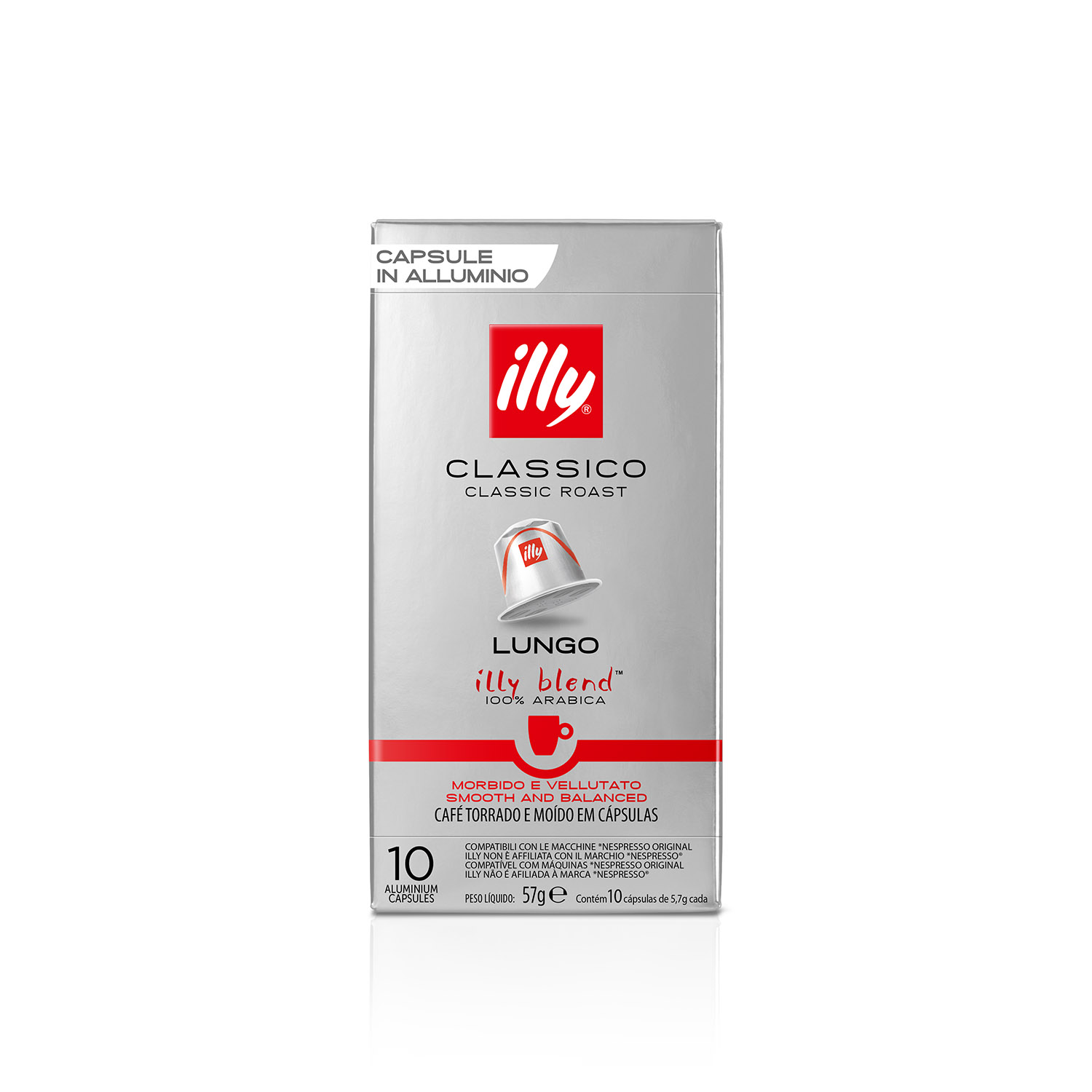 ILLY kapsule NCC LUNGO 10/1 