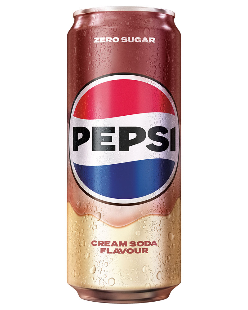 PEPSI CREAM SODA 0.33L CAN 
