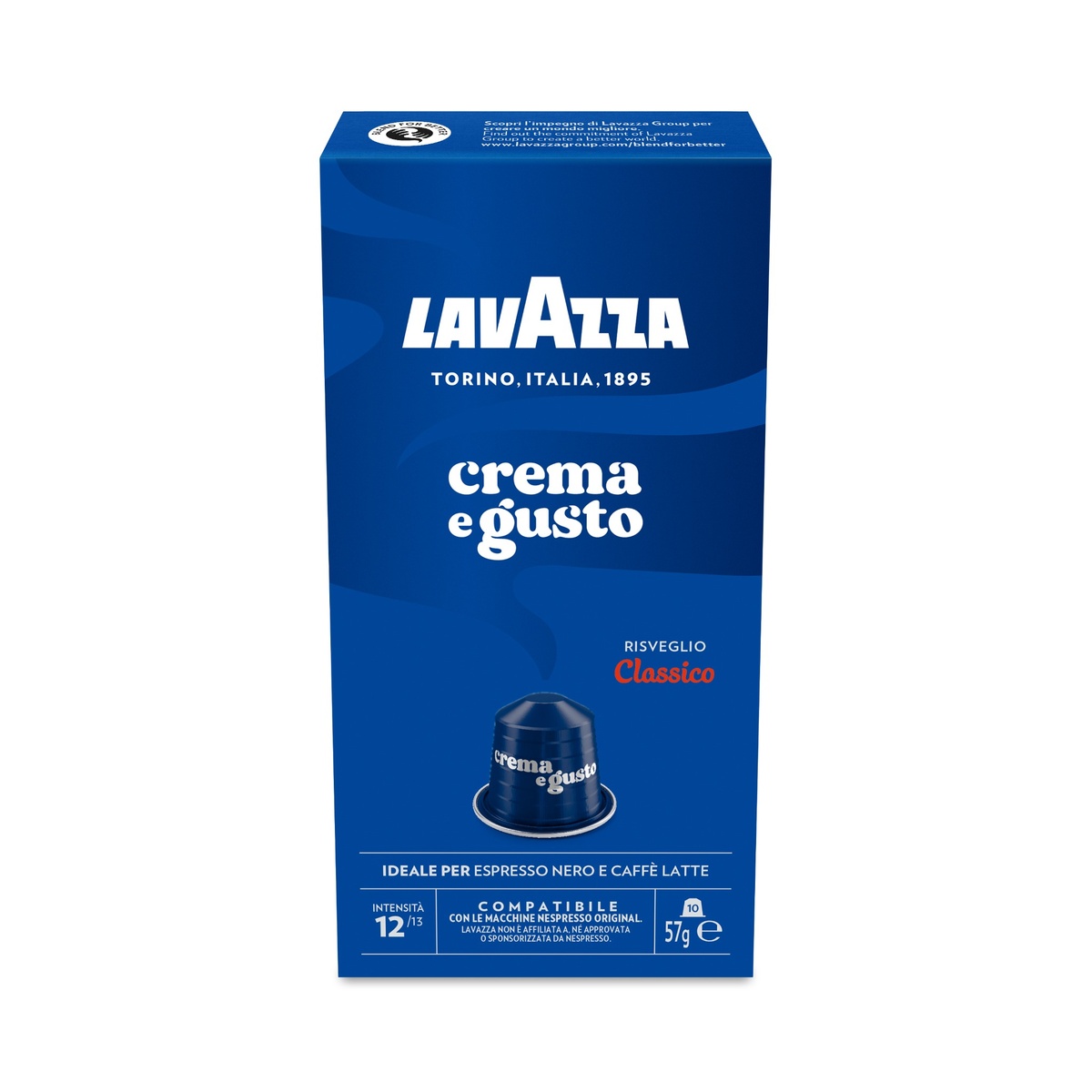 LAVAZZA NCC ALU CREMA E GUSTO CLASSIC 10/1 