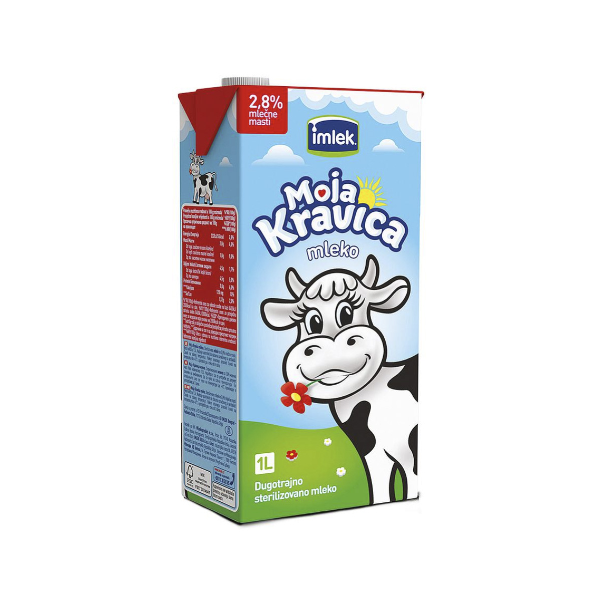 MOJA KRAVICA MILK 2,8% 1L 