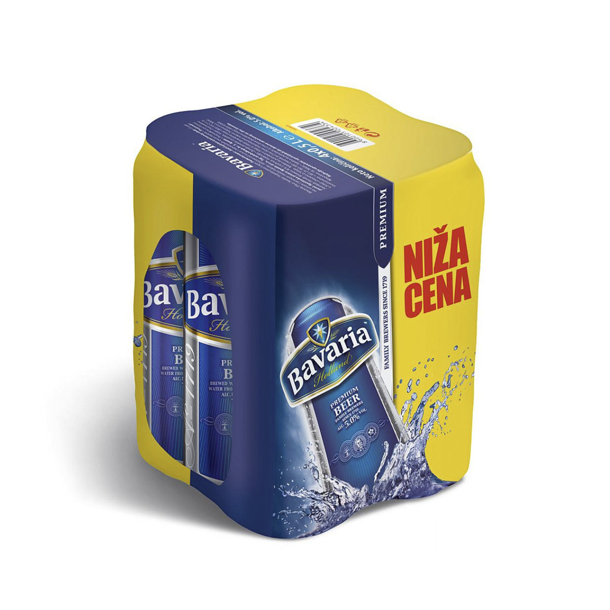 BAVARIA PIVO 0,5L (PAKET 4/1) 