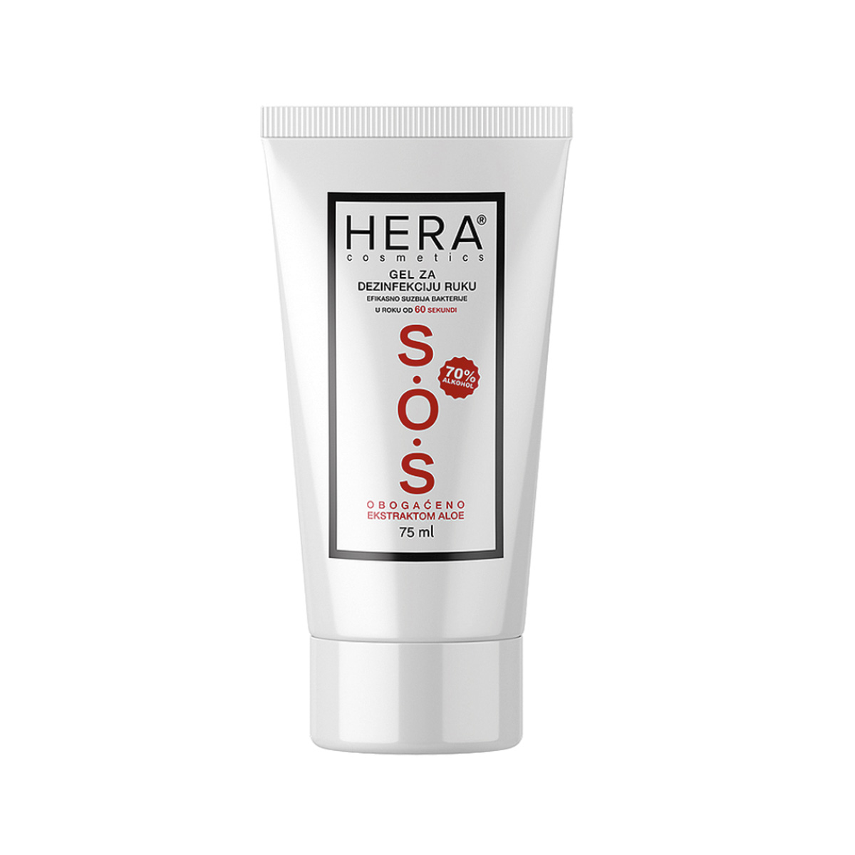 HERA SOS GEL FOR HAND DISINFECTION  75ml 