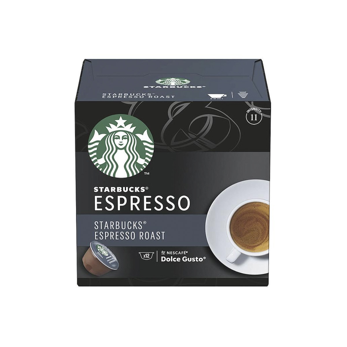 STARBUCKS DARK  ESPRESSO ROAST (PAKET 12/1) 