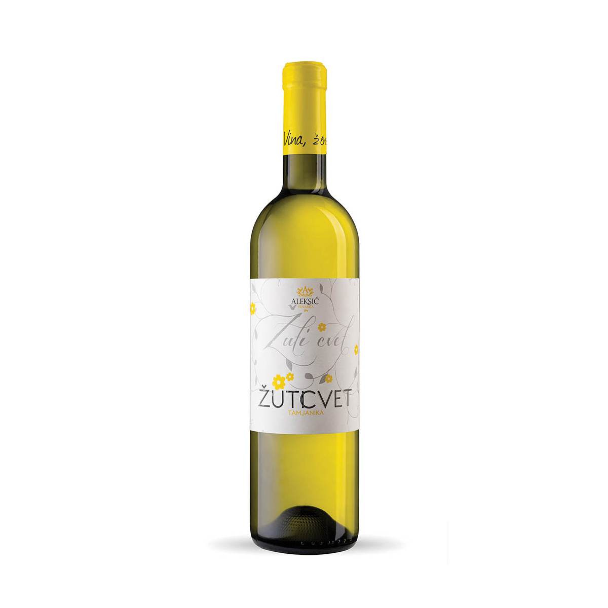 ALEKSIC WHITE WINE ZUTI CVET 0,75 