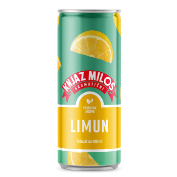 KNJAZ MILOŠ AROMATIČNI LIMUN 0,33L 