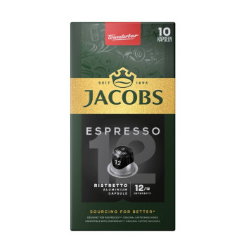 JACOBS RISTRETTO NESPRESSO KAPSULE 12 1/10 