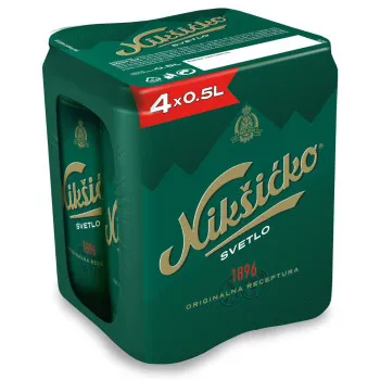 NIKSICKO BEER 0,5L (PACKAGE 4/1) 