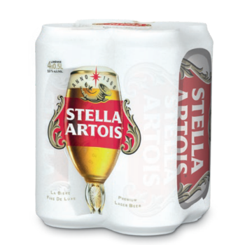 STELLA ARTOIS BEER 0,5L (PACKAGE 4/1) 
