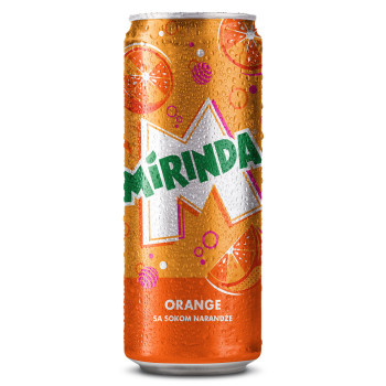 MIRINDA ORANGE 0.33 CAN 