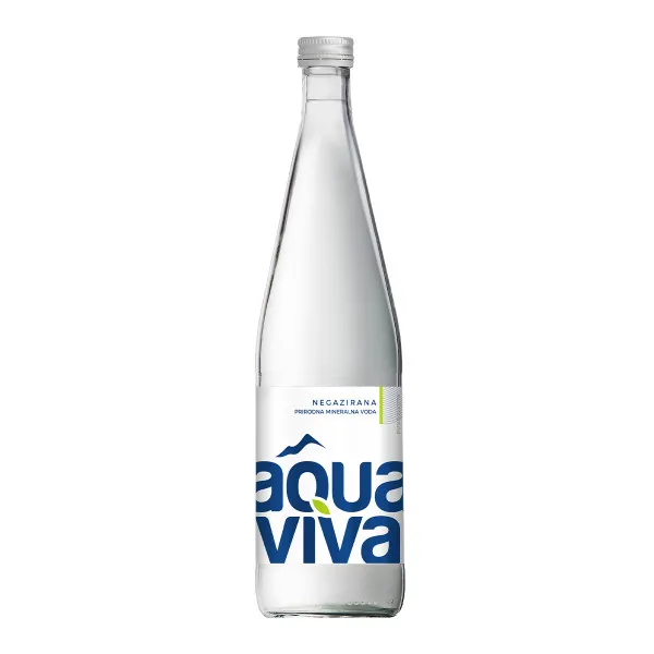 WATER AQUA VIVA 0.75L GLASS 