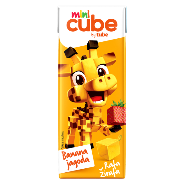 MINI CUBE by TUBE BANANA JAGODA 