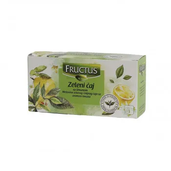 TEA FRUCTUS GREEN WITH LEMON 