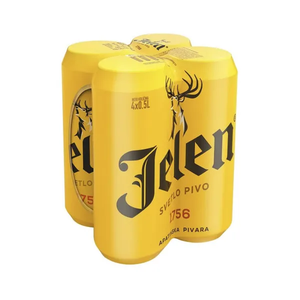 JELEN BEER 0,5L (PACKAGE 4/1) 