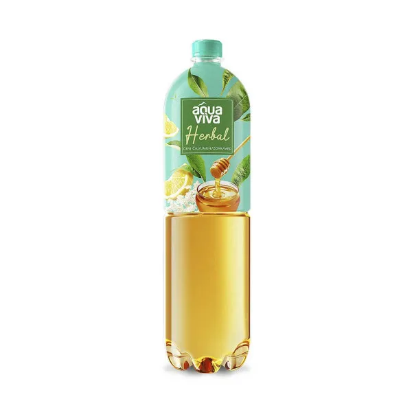 AQUA VIVA HERBAL LEMON 1,5 L 