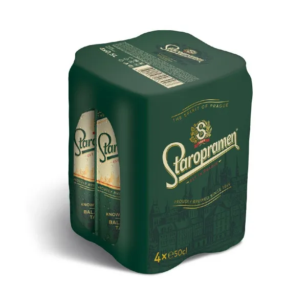 STAROPRAMEN BEER 0,5L (PACKAGE 4/1) 