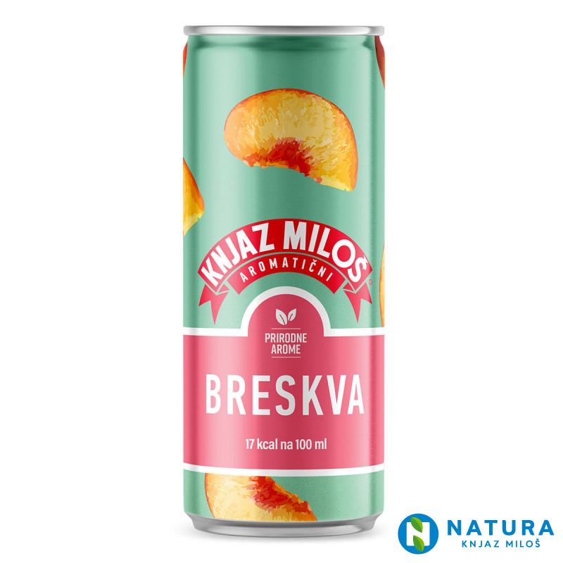 KNJAZ MILOŠ AROMATIČNI BRESKVA 0,33L 