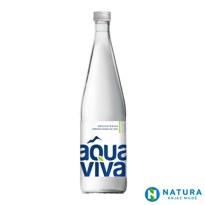 WATER AQUA VIVA 0.75L GLASS 