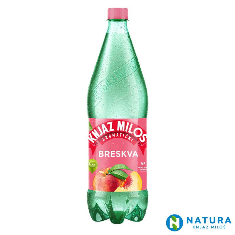 KNJAZ MILOŠ AROMATIČNI BRESKVA 1,25L PET 