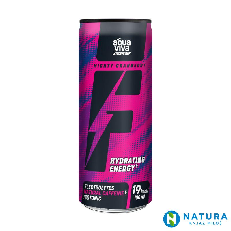 AQUA VIVA FORCE CRANBERRY 0,33L CAN 