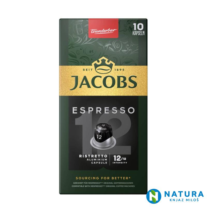 JACOBS RISTRETTO NESPRESSO KAPSULE 12 1/10 