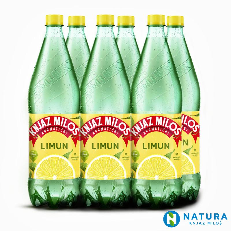 PROMO PAKET KNJAZ MILOŠ AROMATIČNI LIMUN 1,25L 