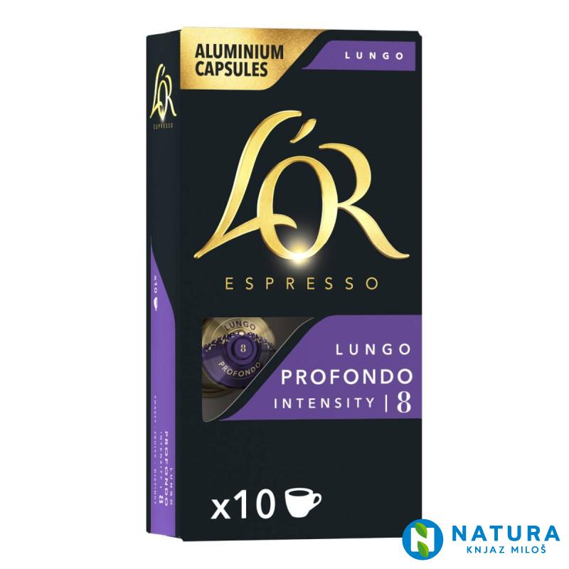 L'OR LUNGO PROFONDO NESPRESSO KAPSULE 8 1/10 