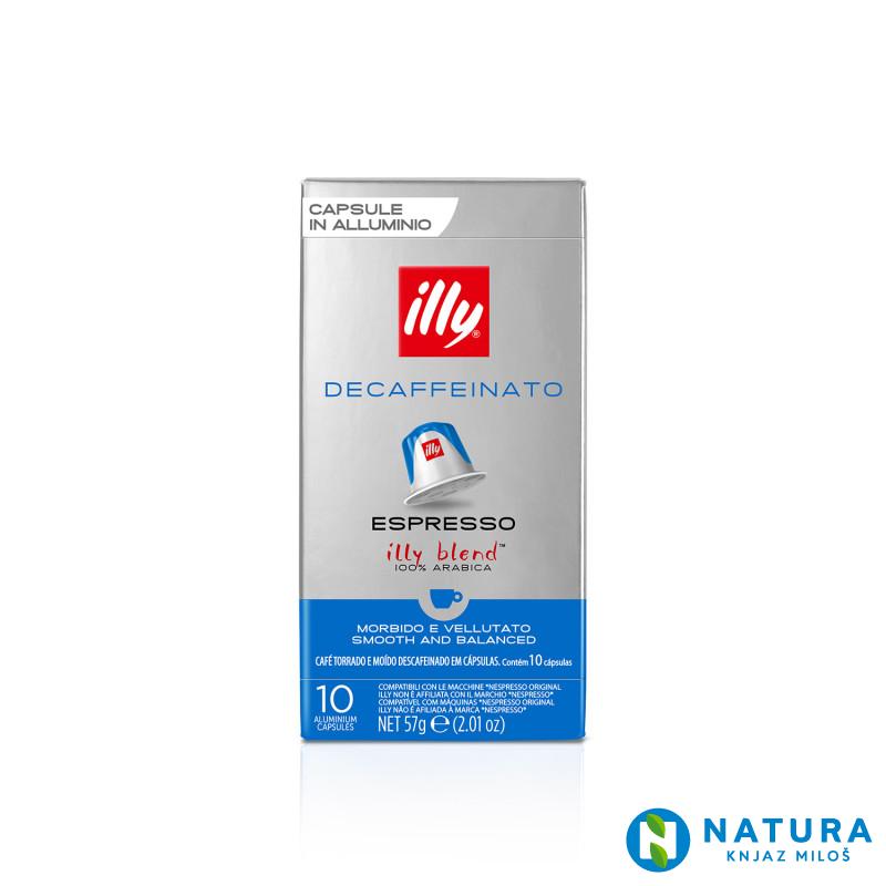 ILLY kapsule NCC DECAFFEINATO 10/1 