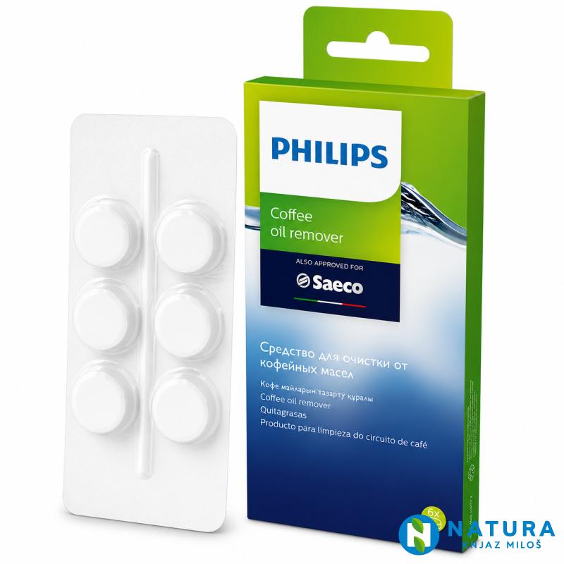PHILIPS SAECO TABLETE ZA UKLANJANJE ULJA OD KAFE 6/1 CA6704710 