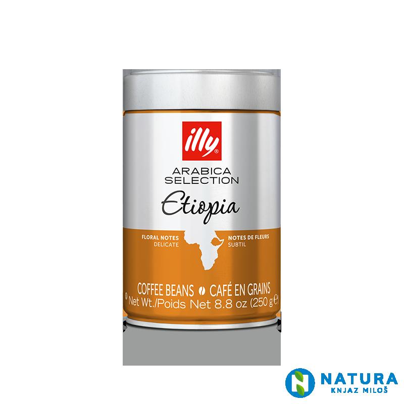 ILLY kafa Zrno Arabica ETHIOPIA 250g 