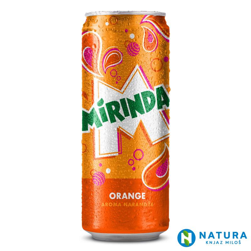 MIRINDA ORANGE CAN 0,33L 