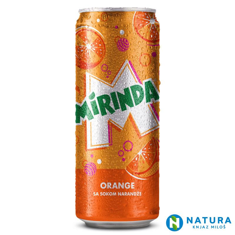 MIRINDA ORANGE 0.33 CAN