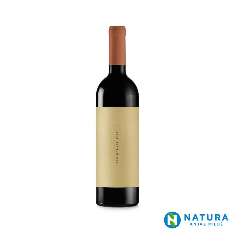 TEMET TRI MORAVE CRVENO VINO 0,75L