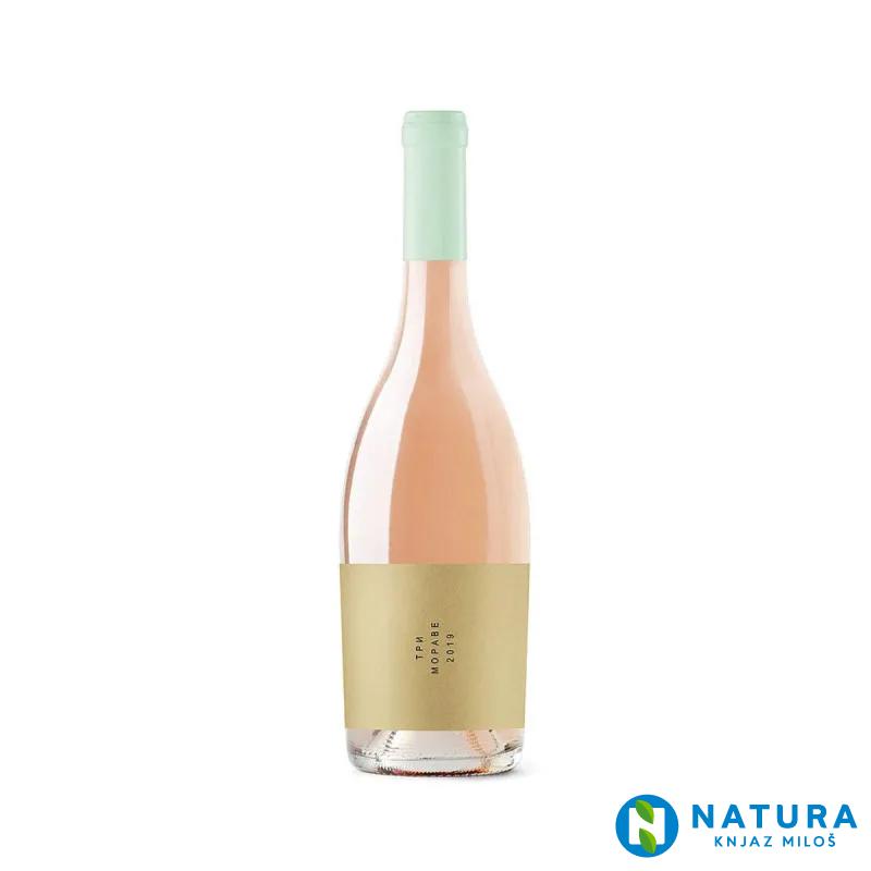 TEMET TRI MORAVE ROSE VINO 0,75L